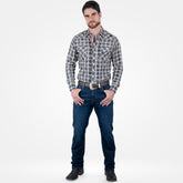 Jeans Vaquero Wrangler Slim Boot Hombre 347