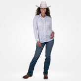 Blusa Vaquera Wrangler Slim Boot Mujer 477