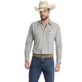 Camisa Vaquera Wrangler Hombre Slim Fit Manga Larga 846