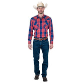 Camisa Vaquera Wrangler Hombre Painted Desert s789