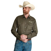Camisa Vaquera Wrangler Hombre de Logo s921