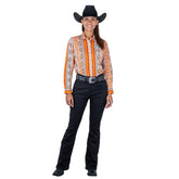 Jeans Vaquero Wrangler Mujer Flare s094