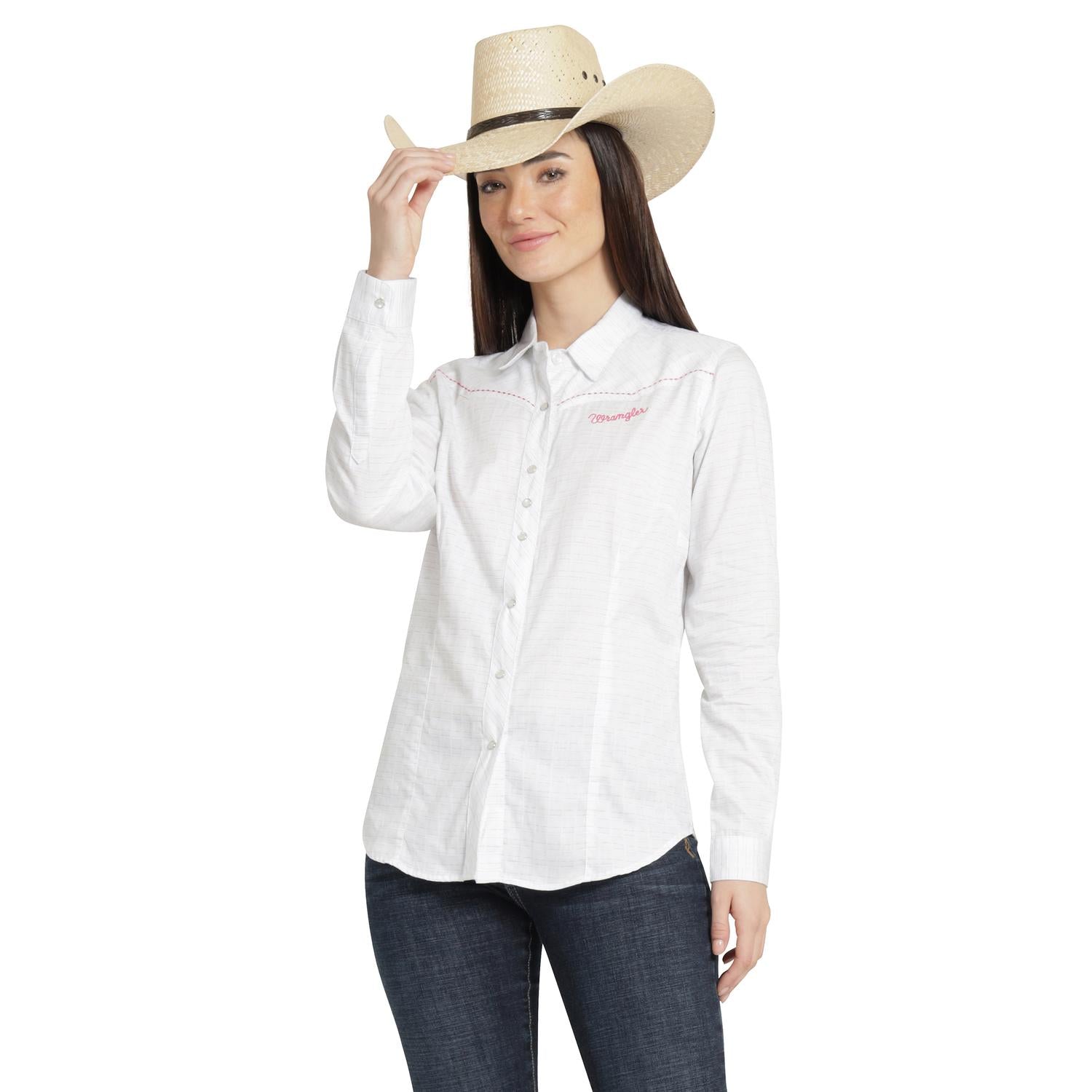 Camisa Vaquera Wrangler Blusas Dama Blusas Vaqueras Camisas