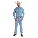 Camisa Vaquera Wrangler Hombre Cuernos Chuecos s976
