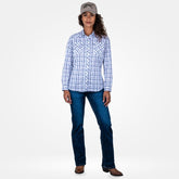 Blusa Vaquera Wrangler Slim Boot Mujer 472
