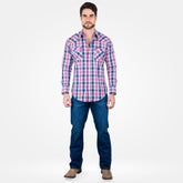 Camisa Vaquera Wrangler Painted Desert Hombre 854