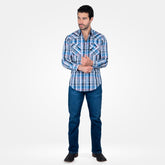 Camisa Vaquera Wrangler Painted Desert Hombre 850