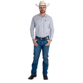 Jeans Vaquero Wrangler Hombre Slim Straight Retro s172