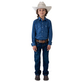 Camisa Vaquera Wrangler Niño 394