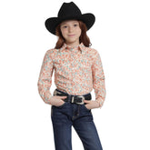 Blusa Vaquera Wrangler Niña Slim Fit Manga Larga 163