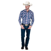 Camisa Vaquera Wrangler Hombre Retro s418