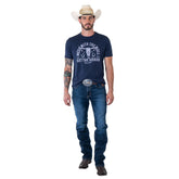 Jeans Vaquero Wrangler Hombre Slim Straight Retro s173