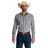 Camisa Vaquera Wrangler Hombre Western Fashion s983