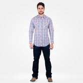 Camisa Vaquera Wrangler Western Fashion Hombre 967