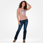 Playera Vaquera Wrangler Slim Fit Mujer 173