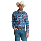 Camisa Vaquera Wrangler Hombre Checotah s968