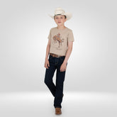 Playera Vaquera Wrangler Slim Fit Niño 270