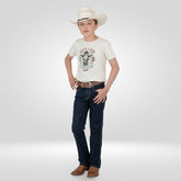 Playera Vaquera Wrangler Slim Fit Niño 223