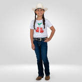 Playera Vaquera Wrangler Slim Fit Niña 248