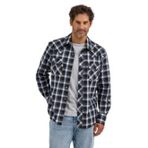 Camisa Vaquera Wrangler Hombre Slim Fit Manga Larga 195