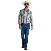 Camisa Vaquera Wrangler Hombre Checotah s965