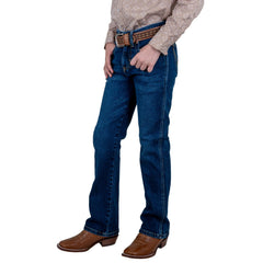 Jeans Vaquero Wrangler Niño Slim Boot Retro s279