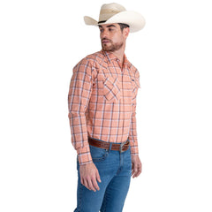 Camisa Vaquera Wrangler Hombre Painted Desert s942