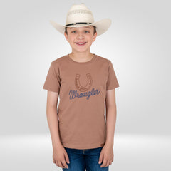 Playera Vaquera Wrangler Slim Fit Niño 290