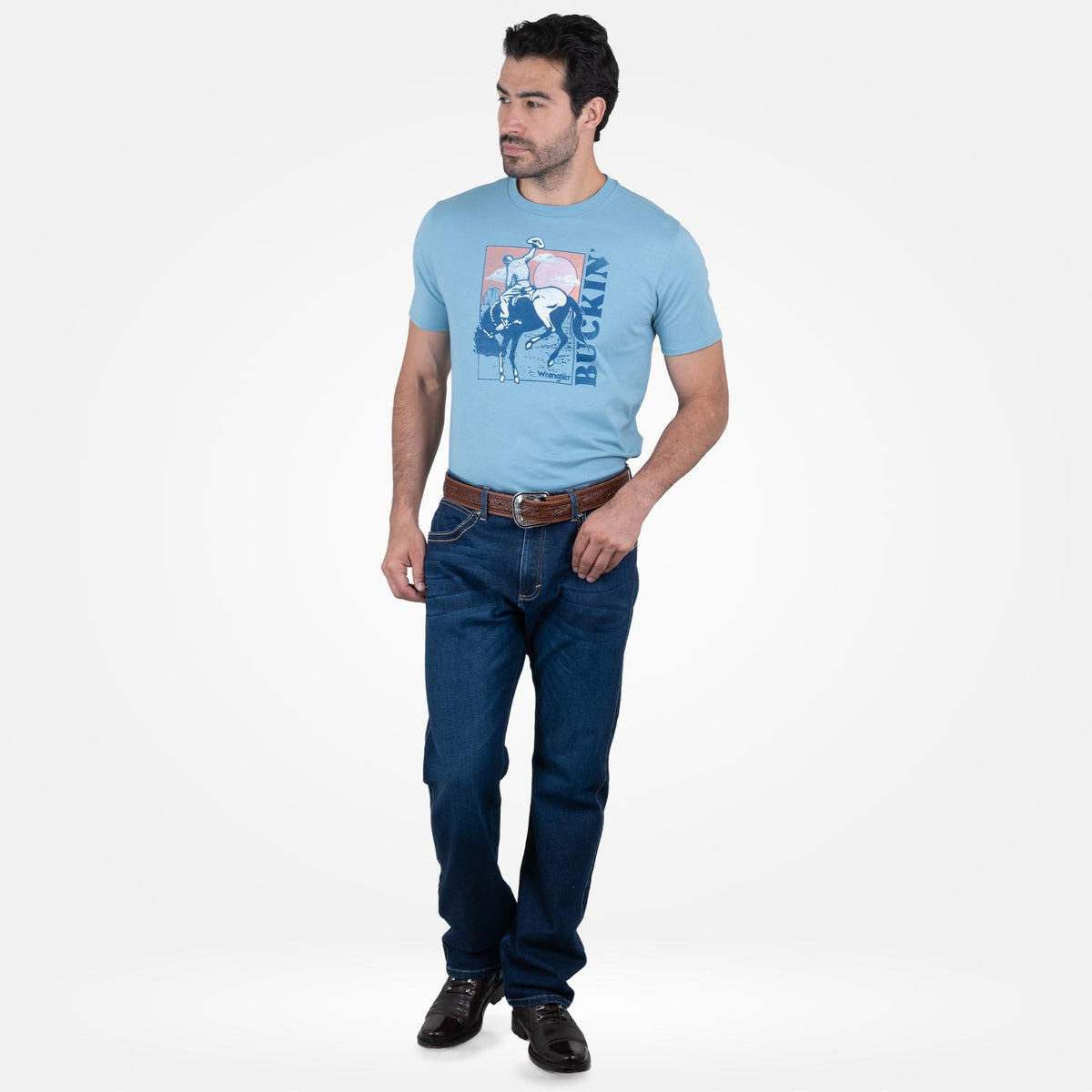 Jeans Vaquero Wrangler Slim Boot Hombre 367