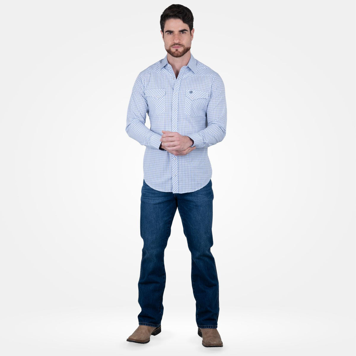 Camisa Vaquera Wrangler Retro Hombre 954
