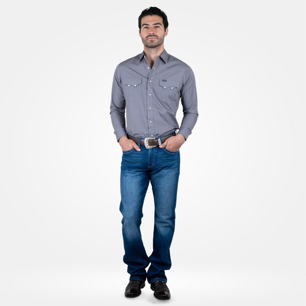 Jeans Vaquero Wrangler Slim Boot Hombre 372