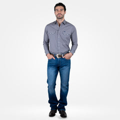 Jeans Vaquero Wrangler Slim Boot Hombre 372