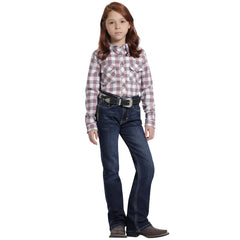 Blusa Vaquera Wrangler Niña Slim Fit Manga Larga 164