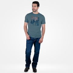 Playera Vaquera Wrangler Slim Fit Hombre 266