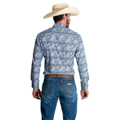 Camisa Vaquera Wrangler Hombre Retro s412
