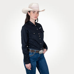 Blusa Vaquera Wrangler Logos Mujer