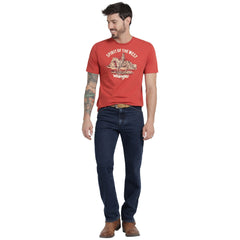 Playera Wrangler Hombre Comfort Manga Larga 612