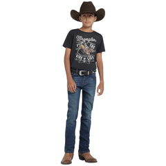 Playera Wrangler Niño Comfort Manga Corta 631