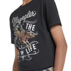 Playera Wrangler Niño Comfort Manga Corta 631