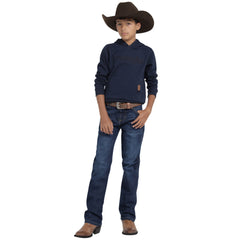 Jeans Vaquero Wrangler Niño Slim Boot 641