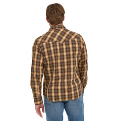 Camisa Vaquera Wrangler Hombre Slim Fit Manga Larga 194