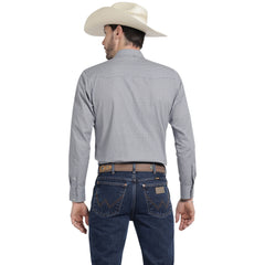 Camisa Vaquera Wrangler Hombre Slim Fit Manga Larga 517