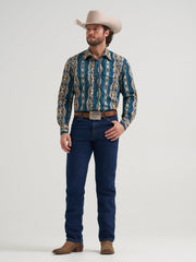 Camisa Vaquera Wrangler Checotah Hombre 970