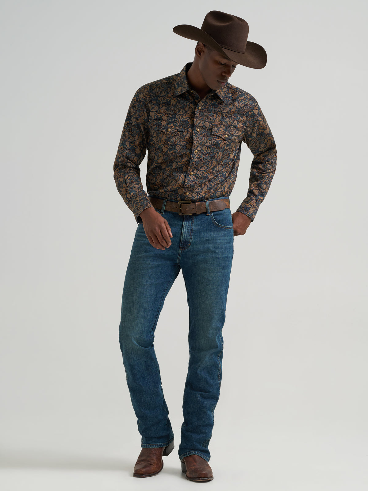 Camisa Vaquera Wrangler Retro Hombre 002
