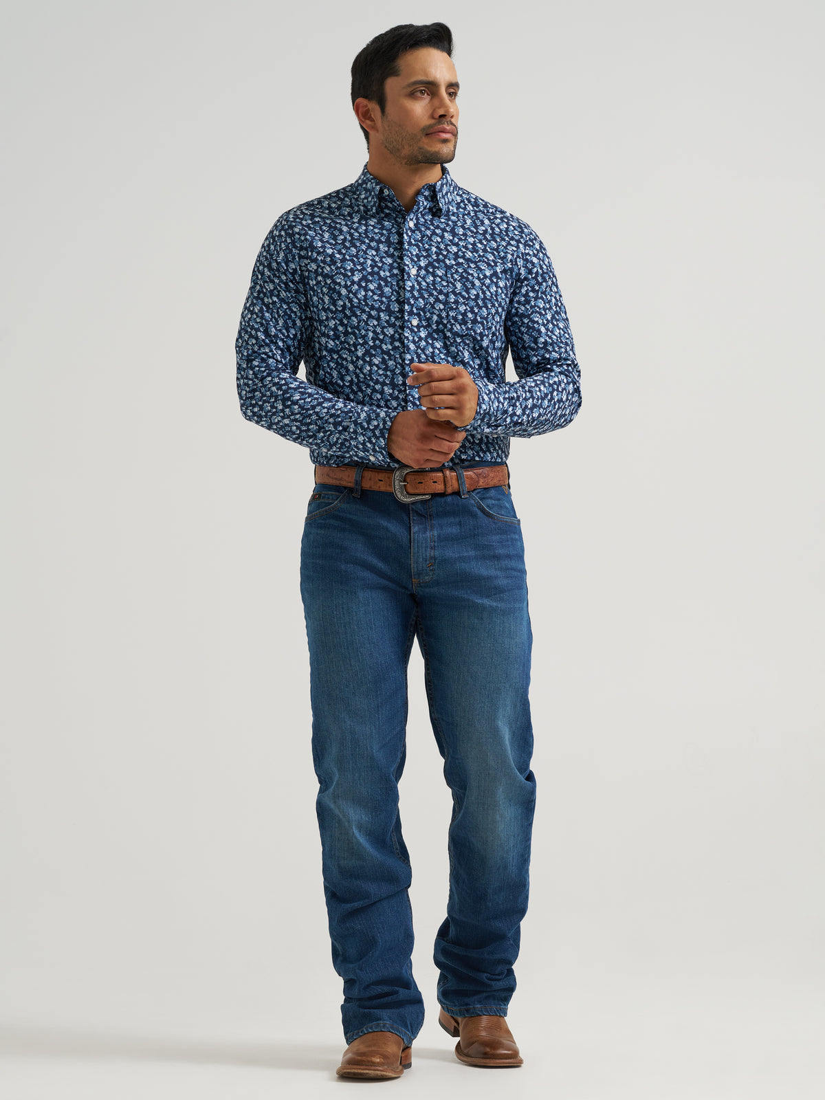Camisa Vaquera Wrangler Cody Johnson Hombre 843
