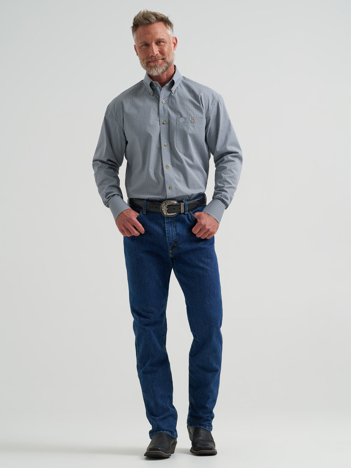 Camisa Vaquera Wrangler George Straight Hombre 162