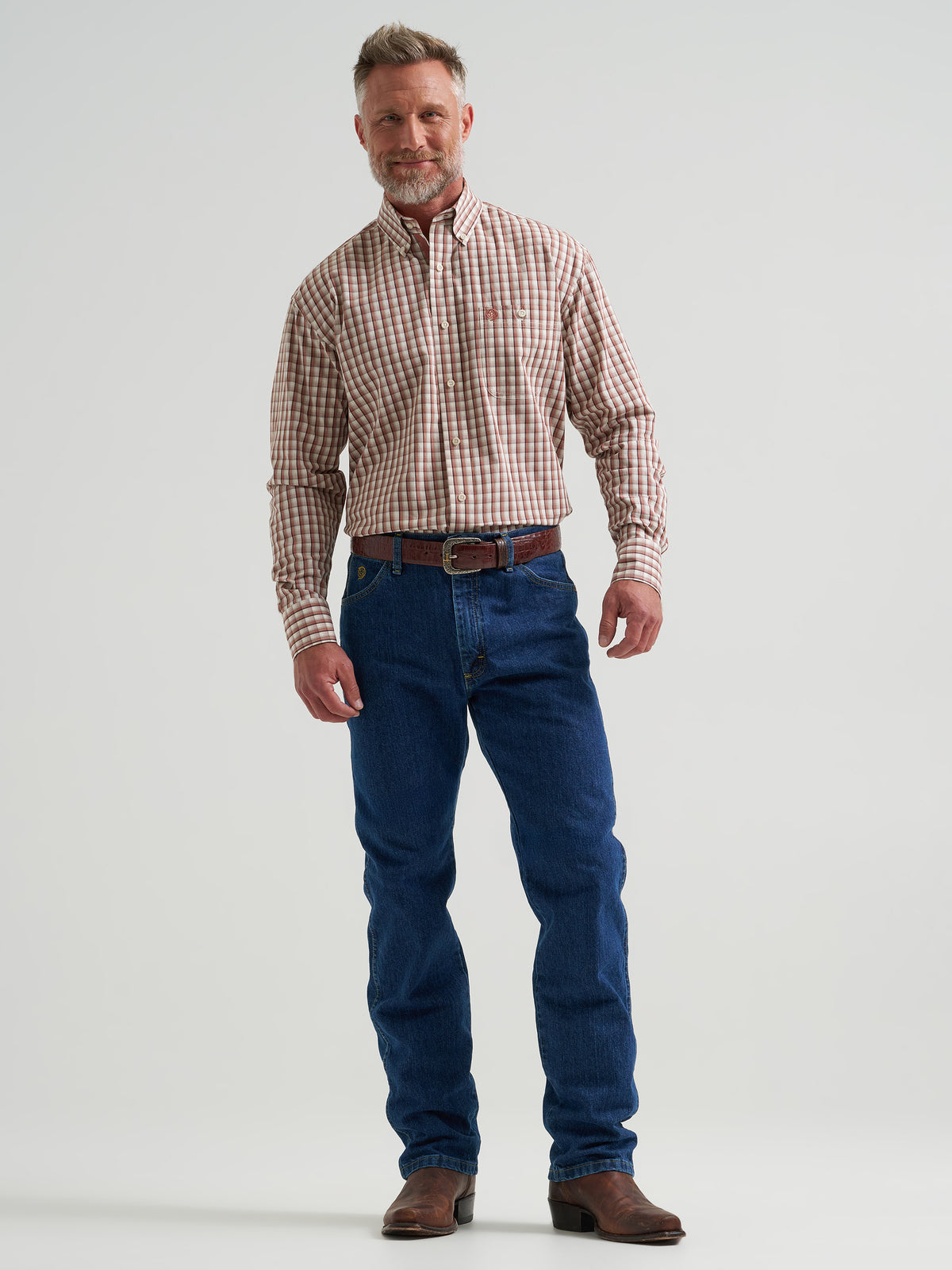 Camisa Vaquera Wrangler George Straight Hombre 163