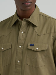 Camisa Vaquera Wrangler Slim Boot Hombre 245