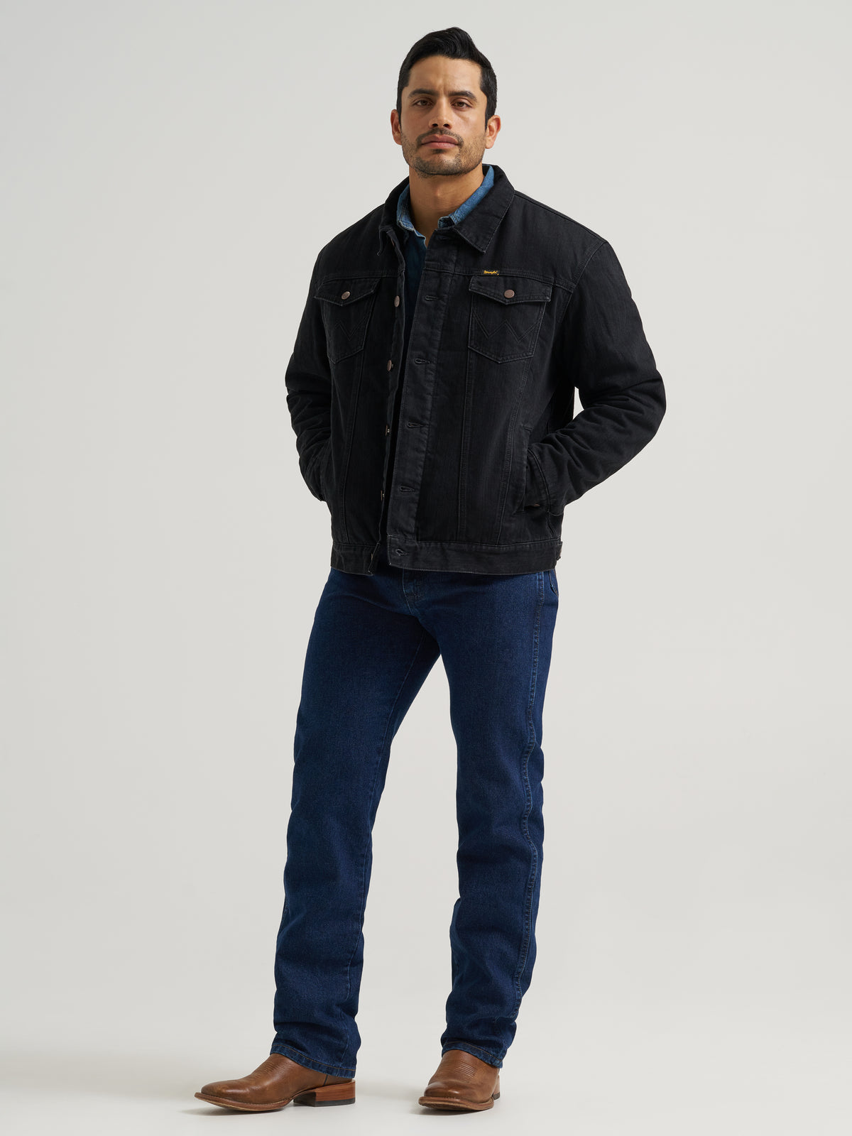 Chamarra Vaquera Wrangler Slim Boot Hombre 256