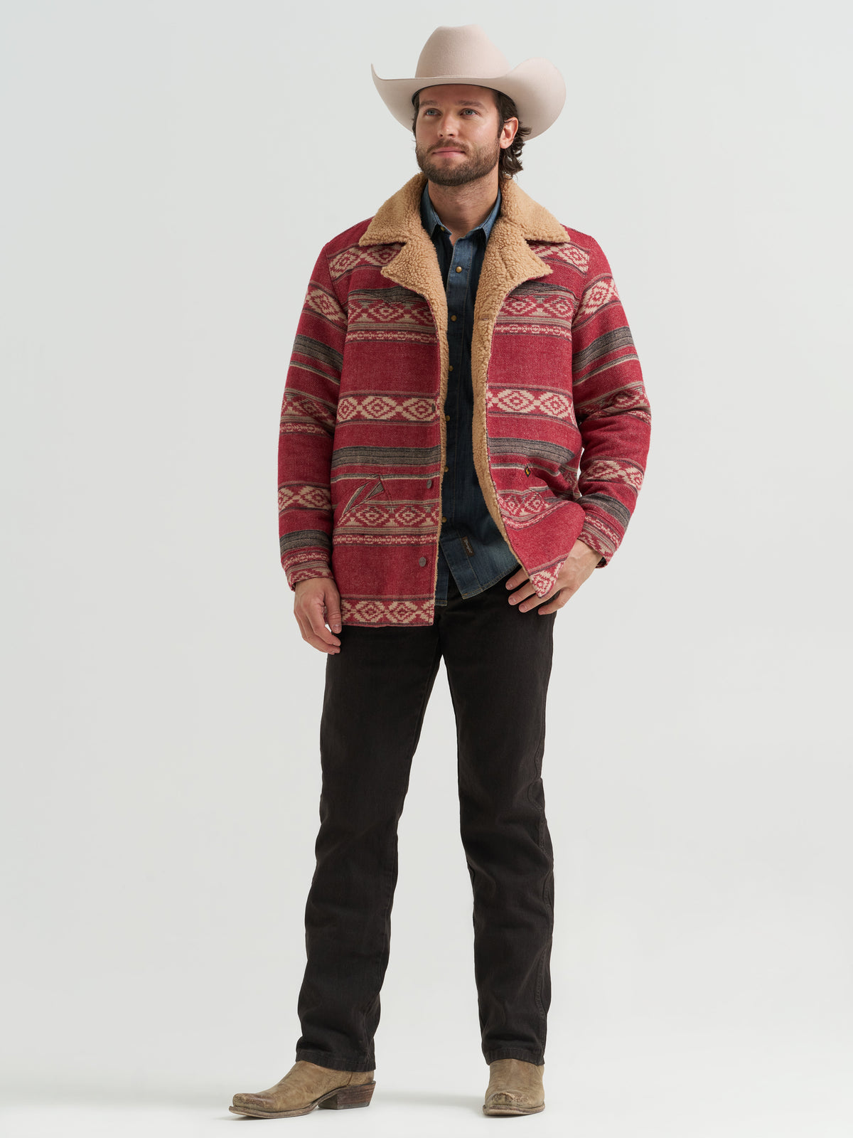 Chamarra Vaquera Wrangler Slim Boot Hombre 257